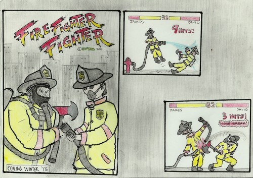 My dad works at Capcom