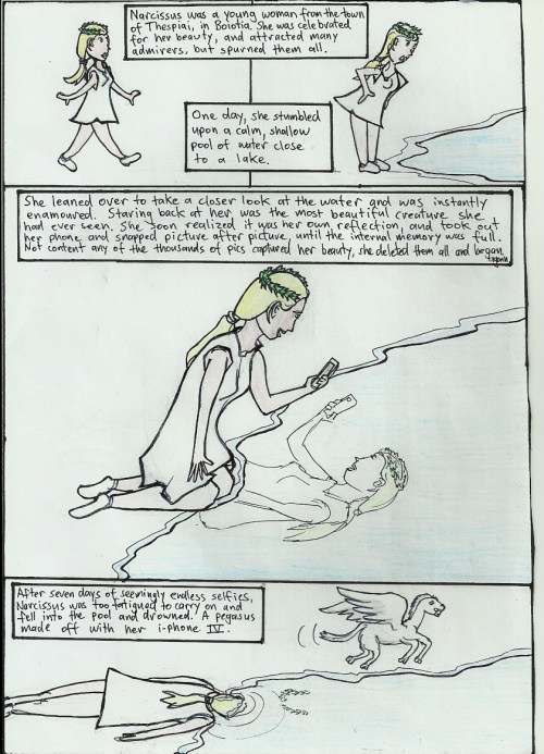 Look who's Narcissus now