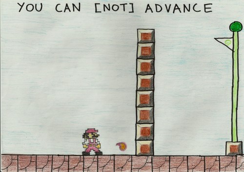 Check out my cool Mario stage