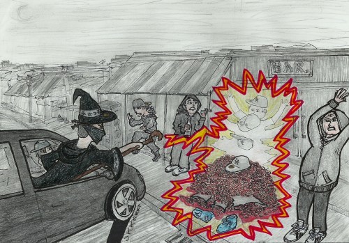 Young graves get the bouquets